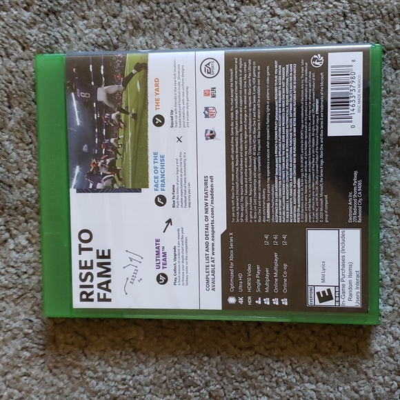 Madden 21 Xbox One - Picture 2 of 4